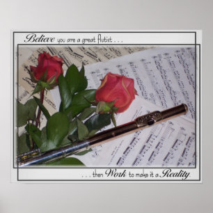 Great Flutist Poster