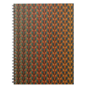 Great Gatsby Feathers art deco design Notebook
