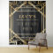 Great Gatsby Party Wedding Photo Booth Back Drop