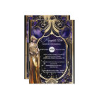 Great Gatsby purple gold 1920's retro themed