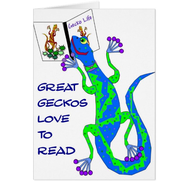 Great Geckos Read (Front)