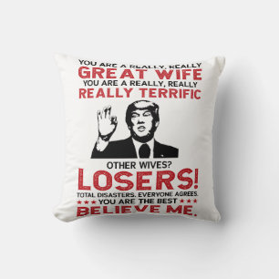 Great gift for My Wife - Wedding Anniversary Throw Pillow