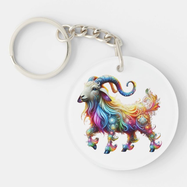 Great GOAT Keychain (Front)
