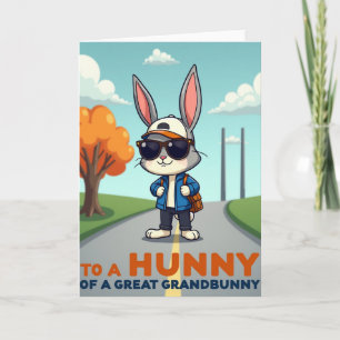 Great Grandbunny Fun Road Trip Card