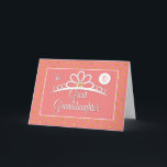 Great Granddaughter 10th Birthday w/ Crown & Dots Card<br><div class="desc">Your great granddaughter is a doll. Crown this beautiful doll on her 10th birthday. This card has a crown and gold looking dots perfect to send birthday greetings and good wishes to this special girl.</div>