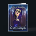 Great Granddaughter Birthday Card - Moonies Cute R<br><div class="desc">Great Granddaughter Birthday Card - Moonies Cute Rag Doll Goth</div>