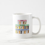 Great Granddaughter Birthday Coffee Mug<br><div class="desc">Three rows of cartoon cats standing up holding pastel coloured banners that say 'Happy Birthday to my Great Granddaughter'.</div>