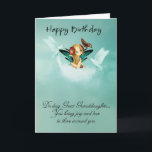 Great Granddaughter Fairy Birthday Card With Doves<br><div class="desc">Great Granddaughter Fairy Birthday Card With Doves</div>