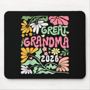 Great Grandma Est. 2026 Promoted To Great Grandma Mouse Pad