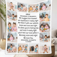 Great Grandma Grandpa Poem Custom 14 Photo Collage
