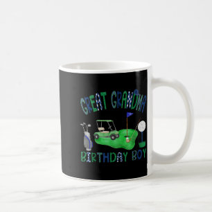 Great Grandma of The Birthday Boy Hole in One Golf Coffee Mug