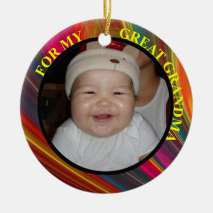 Great Grandma Photo Gift Tag & Ornament