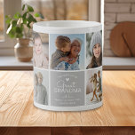 GREAT GRANDMA 'the most loved' Photo Collage Coffee Mug<br><div class="desc">Who doesn't love a great cup of coffee,  especially when served in a mug that holds so many fond memories? This 'Grandma' mug showcases 9 of your beloved photos and can be customized to suit your preference. It's not just a coffee mug,  it's a treasure chest of memories.</div>