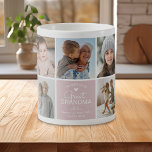 GREAT GRANDMA 'the most loved' Photo Collage Coffee Mug<br><div class="desc">Who doesn't love a great cup of coffee,  especially when served in a mug that holds so many fond memories? This 'Grandma' mug showcases 9 of your beloved photos and can be customized to suit your preference. It's not just a coffee mug,  it's a treasure chest of memories.</div>
