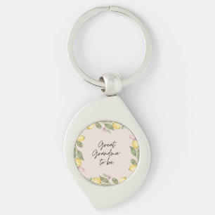 Great-Grandma-to-be Keychain