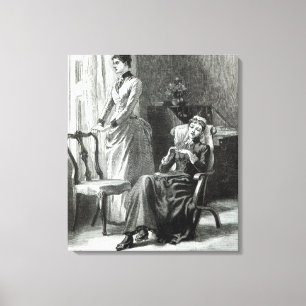 Great-Grandmamma Severan by Leslie Keith Canvas Print