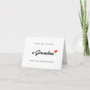 Great Grandmother Pregnancy Announcement Card