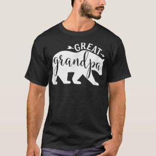 Great Grandpa Bear Grandpa Tee Family