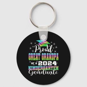 Great Grandpa Of Kindergarten Graduate 2024 Gradua Keychain