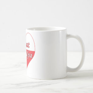 Great Grandpa Polish Heart Coffee Mug