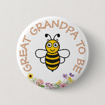 Great Grandpa To Be Sweet As Can Bee
