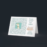Great Grandson Amazing Birthday Puzzle Maze Dog Card<br><div class="desc">Your great grandson will be celebrating his birthday soon. Why not surprise him with this fun card that he can also make as a past time helping the hungry dog reach the bones topped cake.</div>