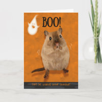 Great Grandson Boo Humourous Halloween Gerbil