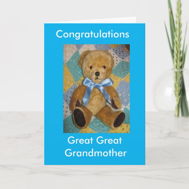 Great Great Grandmother card (Front)