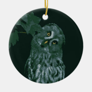 Great Grey Owl Ornament