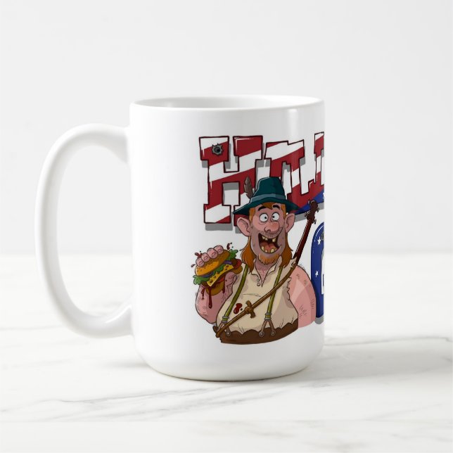 Great HillBilly Grill Coffee Mug! Mug (Left)