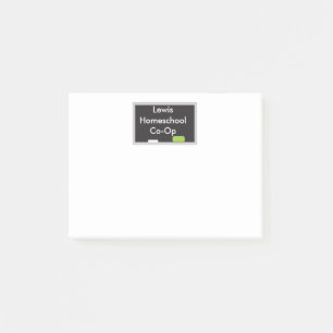 Great Home school Co Op Chalkboard Post-it Notes
