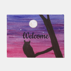 Great Horned Owl Doormat