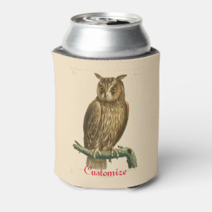 Great Horned Owl Thunder_Cove Can Cooler