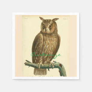 Great Horned Owl Thunder_Cove Napkin