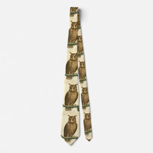 Great Horned Owl Thunder_Cove Tie