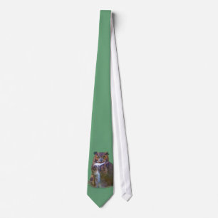 Great Horned Owl Tie