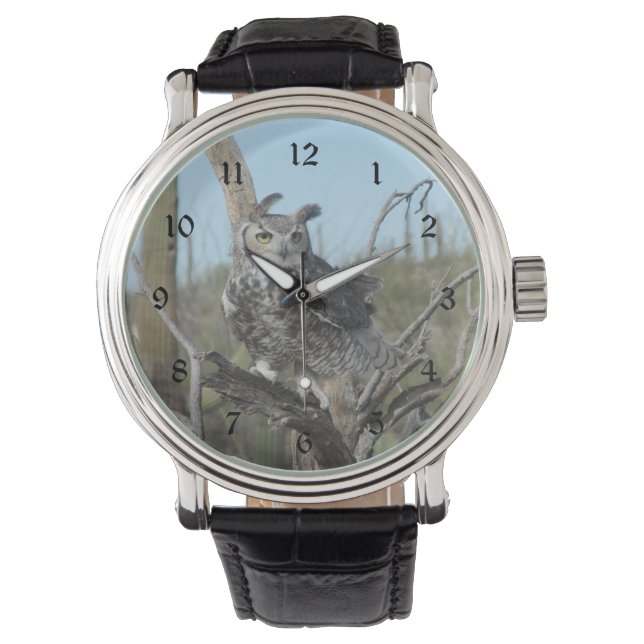 Great Horned Owl Watch (Front)