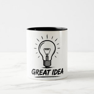 Great Idea Light Bulb Classic Mug