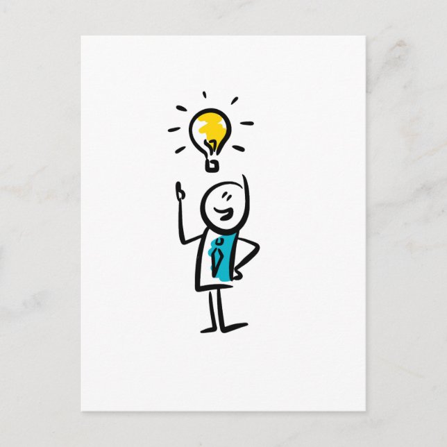 Great idea! postcard (Front)