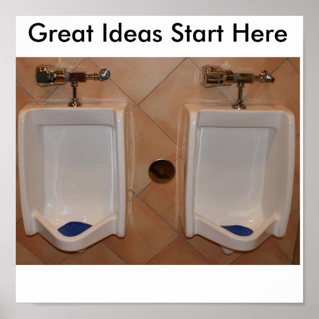 Great Ideas Start Here Poster (Front)