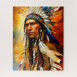 Great Indian Warrior Jigsaw Puzzle