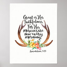 Great is His Faithfulness His Mercies are New
