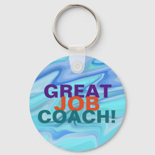 Great job coach! keychain