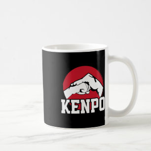 Great Kenpo Karate Fist Design Japanese Martial Ar Coffee Mug
