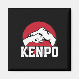 Great Kenpo Karate Fist Design Japanese Martial Ar Magnet