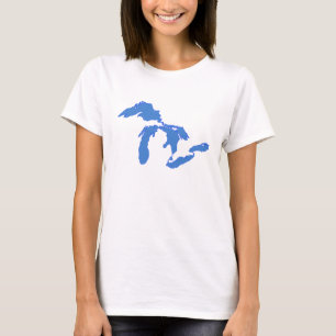 Great Lakes Alone - Women's Basic T-Shirt