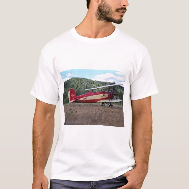 Great Lakes, biplane replica_Classic Aviation T-Shirt (Front)