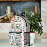 Great Lakes Camping Wilderness | Monogram Printed Backpack<br><div class="desc">Trendy monogram design. Personalize with your name, monogram, initial or text. Perfect for wherever you go – whether you’re on the commute, at the gym or exploring the outdoors. Design personalized backpacks for school, work, or adventures in the wild. Get one for yourself! Get prepared for a festival, hike, or...</div>