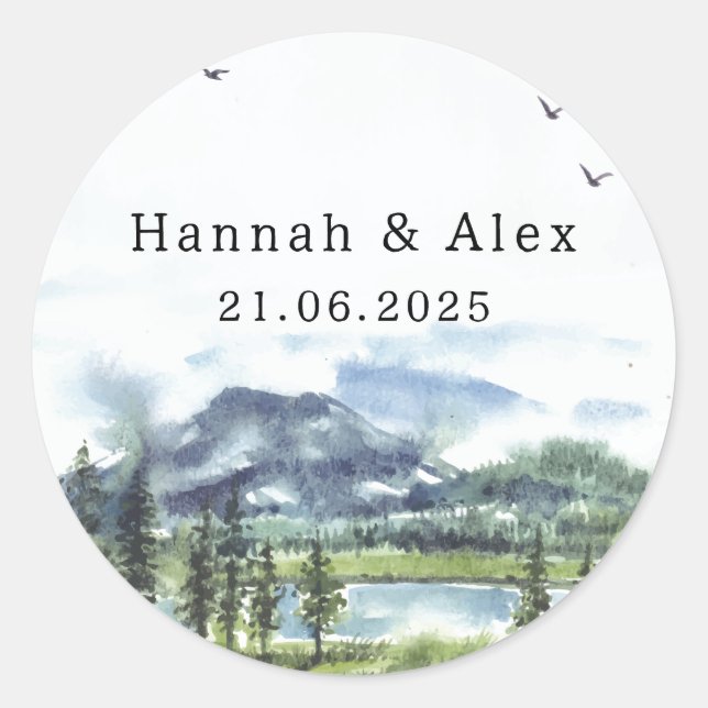 Great Lakes Envelope Stickers (Front)