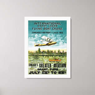 Great Lakes Flying Boat Canvas Print